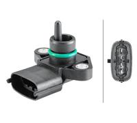 Sensore, pressione collettore di aspirazione HELLA 6PP358 152-211