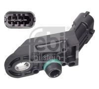 febi bilstein 102325 - Sensore di pressione del tubo di aspirazione con O-ring, 1 pezzo