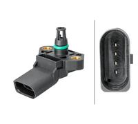 Sensore pressione sovralimentazione (MAP sensor) 6PP 009 400-251 HELLA per SKODA