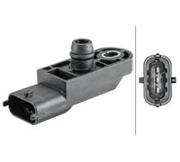 Sensore pressione sovralimentazione (MAP sensor) 6PP 358 152-301 HELLA per DACIA