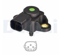 Sensore di pressione del collettore di aspirazione DELPHI PS20068-12B1