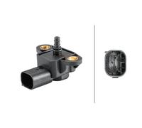 Sensore Pressione Turbo 3 Poli HELLA Per u.a. MERCEDES-BENZ