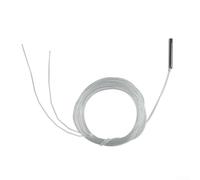 Sensore PT100 lungo 200 cm WZP035 a due fili per letture accurate della temperatura da -20 C a 200 C Gamma Corpo in metallo in fibra di vetro isolato
