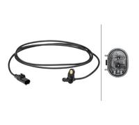 Sensore Raddrehzahl 2 Poli Attivo 1.752 mm Cavo HELLA Per u.a. MB SPRINTER