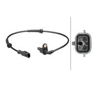 Sensore Raddrehzahl 2 poli Hallsensor 592 mm Cavo HELLA per DACIA DUSTER