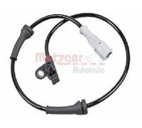 Sensore Raddrehzahl Originale METZGER 09001255 Per Renault