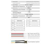 Sensore Rilevamento Barriere Parcheggio con Identificazione Veicolo e Pedoni