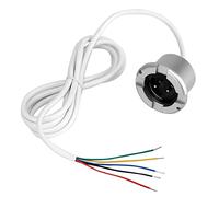 Sensore rilevatore di allarme per allagamenti e perdite d'acqua cablato e isolato per sala macchine, allarme per perdite d'acqua 12V DC con isolamento fotoelettrico per sale comput