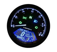 Sensore rpm Motocicletta Schermo digitale universale per motocicletta, contachilometri, indicatore Techometer, doppia velocità