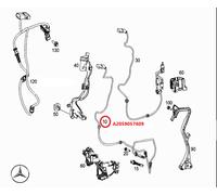 Sensore,Sensore Contagiri C253 X253 A205 C205 W205 Originale Mercedes-Benz