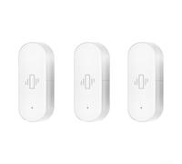 Sensore Smart WiFi per tuya Notifiche App Immediate Sensore Smart(3PCS) | Notifiche istantanee app, per registro dati storico, sicurezza per casa enhanced, rilevamento minimo vibrazione