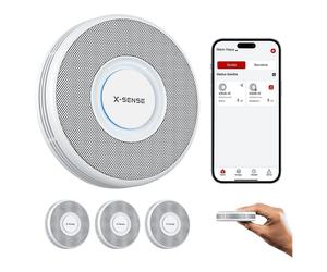 SENSORE SMART X-SENSE XS0B-iR - Wi-Fi 2,4 GHz, avvisi vocali, app Home Security