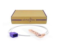 Sensore SpO2 monouso da 4 pezzi compatibile con sonda Nellcor Oximax per neonati, cavo con nastro adesivo da 3,2 piedi con connettore a 9 pin, ricambio per cavo MAX-I