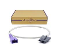 Sensore SpO2 riutilizzabile Skmeditec compatibile con sonda Nellcor Oximax DS-100A, sonda a manicotto per bambini da 3,2 piedi con connettore a 9 pin, sostituzione per FLEXMAX-P