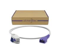 Sensore SpO2 skmeditec da 9,8 piedi compatibile con Nellcor Oximax, sonda riutilizzabile ChildFingerClip con connettore a 9 pin
