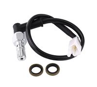 Sensore stop moto + Interruttore della luce di pressione del freno delmotociclo, interruttore della luce posteriore universale permotociclo (filo spesso M10 1.25MM)