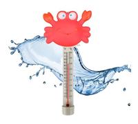 Sensore Temperatura Acqua, Termometro Galleggiante Con Corda E Animaletti, Galleggiante Per Piscina Spa Doccia Terme Lago Acquario Nuoto Interni Esterni