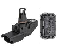 Sensore, pressione di sovralimentazione HELLA 6PP009 403-391