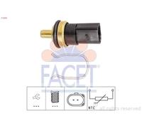 FACET 7.3376 Sensore, Temperatura carburante
