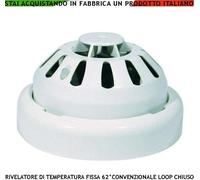 SENSORE TEMPERATURA E CALORE SOGLIA 62° COLLEGAMENTO CENTRALE CONVENZIONALE