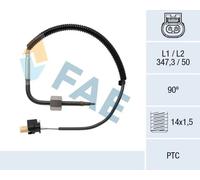 FAE 68029 Sensore, Temperatura gas scarico