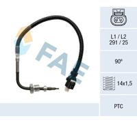Sensore temperatura gas di scarico 68053 FAE per MERCEDES-BENZ CLASSE A