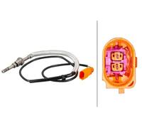 HELLA 6PT 010 376-211 Sensore, Temperatura gas scarico per SEAT,VW