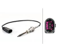 HELLA 6PT 014 494-481 Sensore, Temperatura gas scarico