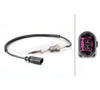 HELLA Sensore, Temperatura gas scarico compatibile con VW 6PT 014 494-711