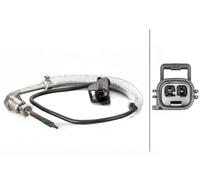 Sensore temperatura gas di scarico 6PT 014 495-111 HELLA per VOLVO S40 II V50