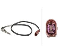 Sensore, temperatura gas di scarico HELLA 6PT358 181-011