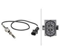 Sensore, temperatura gas di scarico HELLA 6PT358 181-191