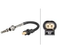 HELLA 6PT 358 181-221 Sensore, Temperatura gas scarico