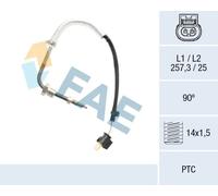 Sensore temperatura gas di scarico davanti a turbocompressore 68031 FAE