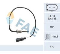Sensore temperatura gas di scarico davanti al catalizzatore 68097 FAE per AUDI