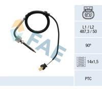 FAE 68015 Sensore, Temperatura gas scarico