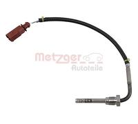 Sensore temperatura gas di scarico Forma a D 0894539 METZGER per AUDI