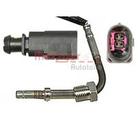 Sensore temperatura gas di scarico Forma a D 0894545 METZGER per AUDI Q5 A5