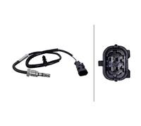HELLA 6PT 010 376-291 Sensore, Temperatura gas scarico