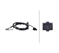 Sensore, temperatura gas di scarico HELLA 6PT 010 376-331