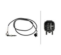 Sensore, temperatura gas di scarico HELLA 6PT 358 181-751