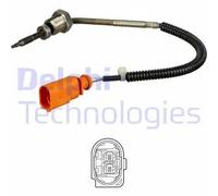 Sensore temperatura gas di scarico TS30146 DELPHI per AUDI Q5 Q5 Van A4 B8 Avant