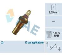 Sensore temperatura liquido refrigerante 31270 FAE per FORD FIESTA II