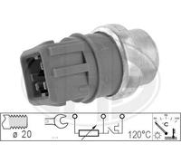 Sensore temperatura liquido refrigerante 330153 ERA per RENAULT MITSUBISHI OPEL