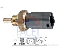 Facet 7.3252 Sensore, Temperatura refrigerante; Sensore, Temperatura refrigerante; Sensore, Temperatura refrigerante