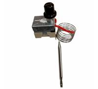 Sensore termico a riarmo per stufe e camini a pellet