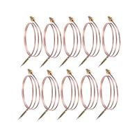 Sensore termocoppia alimentato a gas 10-1 pz 1,2 m universale valvola termocoppia Gaes camino sostituire termocoppia for caldaia acqua urna da tè con 5 parti fisse(10 PCS)