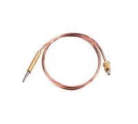 Sensore termocoppia alimentato a gas Sensore di fiamma for bruciatore pilota della caldaia Gaes, filo termocoppia, dadi M9*1, collegamento tubo di rame, lunghezza 600 mm