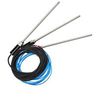 Sensore termocoppia PT100 tipo M12 200 mm, sensore di temperatura 0-400 °C, 1 pezzo(J Tipo 3.0m)