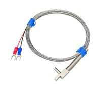 Sensore termocoppia tipo K, sonda a pulsante a forma di T for canale caldo for la misurazione della temperatura del collettore dello stampo a iniezione(K-300cm)